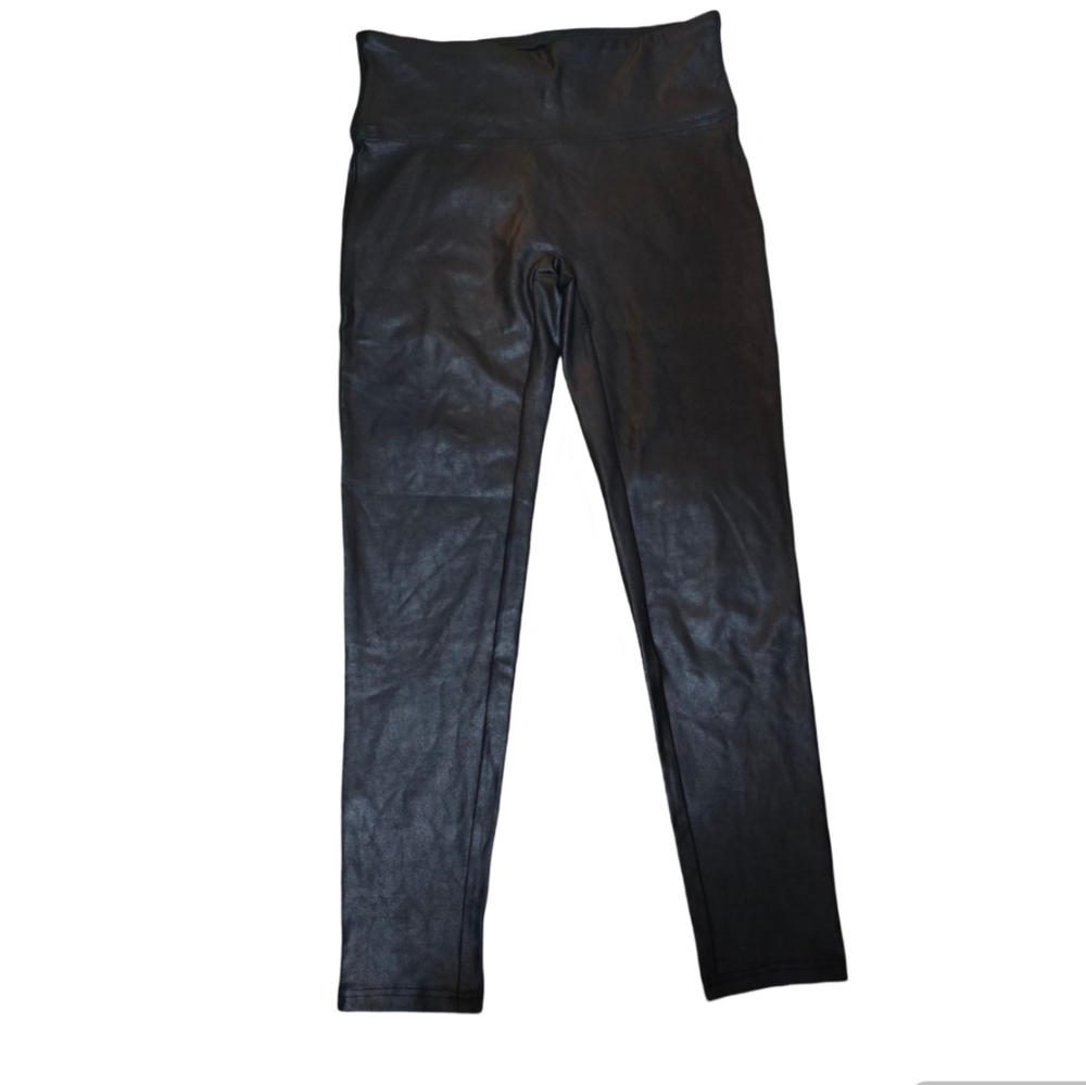FAUX LEATHER STRECH LEGGINGS